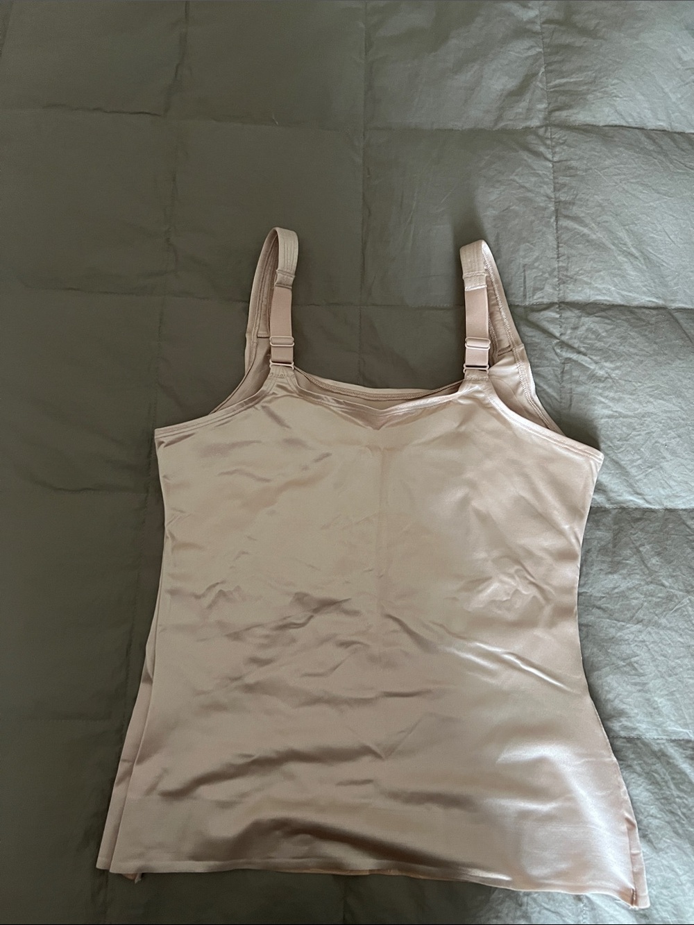 Ruby Ribbon Nude Shaping Cami - Picture 2 of 5